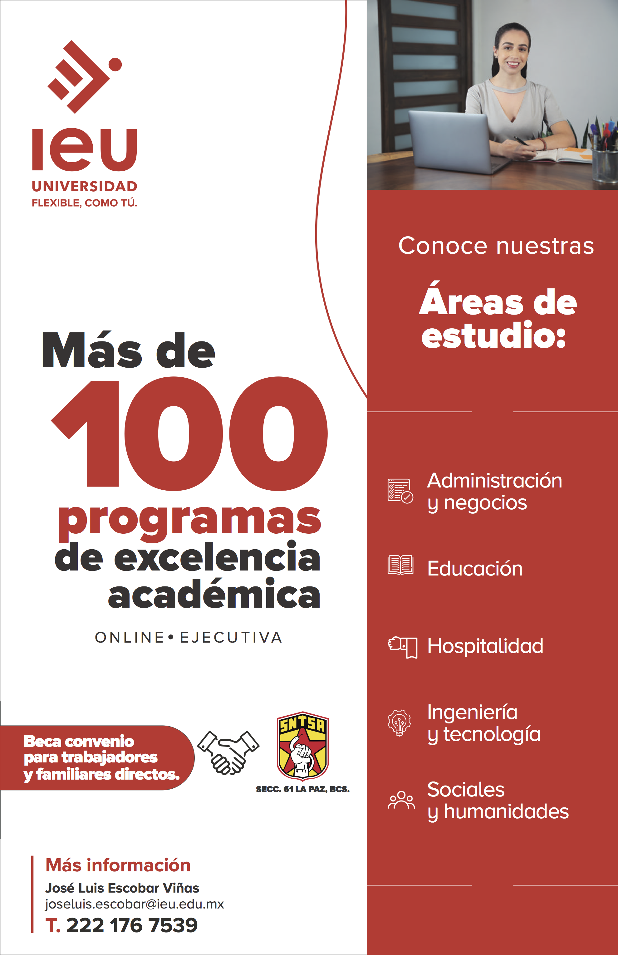 Más de 100 Programas de Excelencia Académica «Universidad IEU»