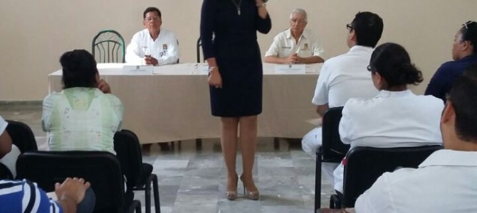 Visita de compañeros de contratos al SNTSA Sección 61