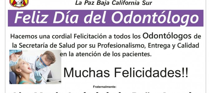 Muchas Felicidades Compañeros Odontólogos Sección 61