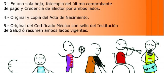 Convocatoria para el Apoyo de Beca de Capacidades Diferentes 2016