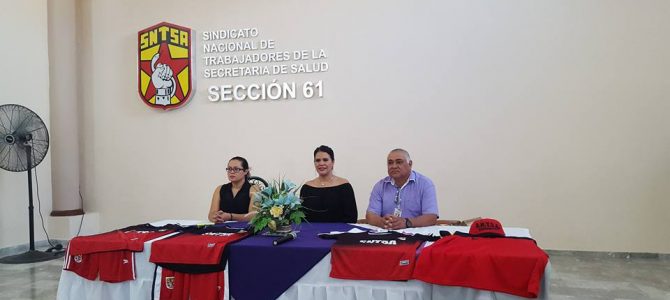 Evento de Entrega de Uniformes y Equipo Deportivo SNTSA Sección 61