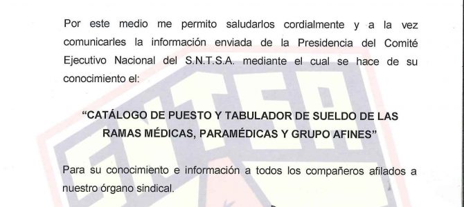 Tabulador 2016