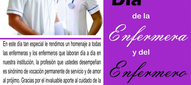 Feliz Día del Personal de Enfermería 2017