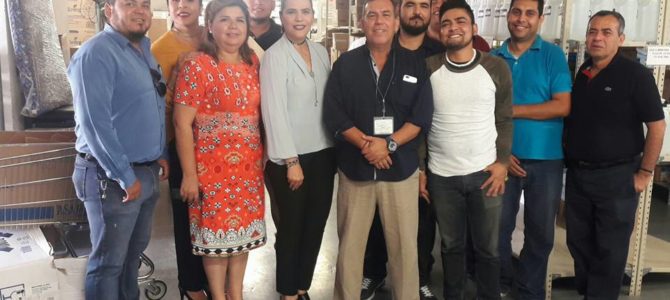 Visita de Trabajo en el Almacén del #BHGEJMS