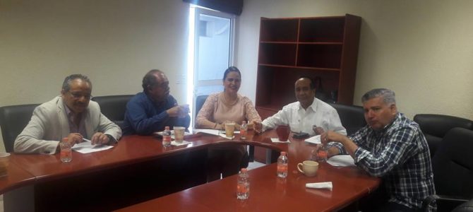 Reunión con el Coordinador Nacional de Comisiones