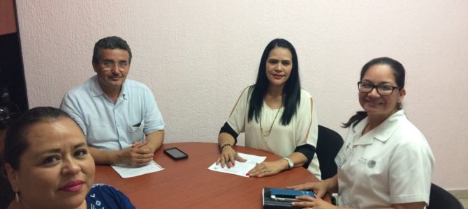 Reunión de trabajo con la Jefa de la JS03 08/08/2017