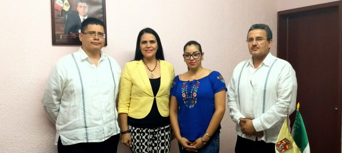 Visita de una de nuestras afiliadas al SNTSA.