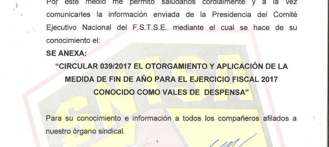 Circular Informativa