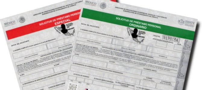 Préstamos Ordinarios (Hoja Verde) y Especiales (Hoja Roja).