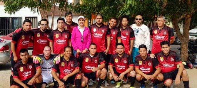 Entrega de Uniformes de Fútbol Soccer Equipo SNTSA Sección 61