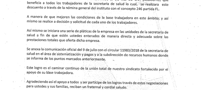 Circular Informativa