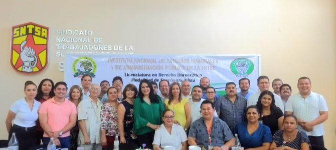 SEIS AÑOS DE SERVICIO Y LABOR SINDICAL CUMPLE DIRIGENCIA DEL SNTSA SECCIÓN 61 EN BCS
