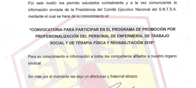 Circular Informativa