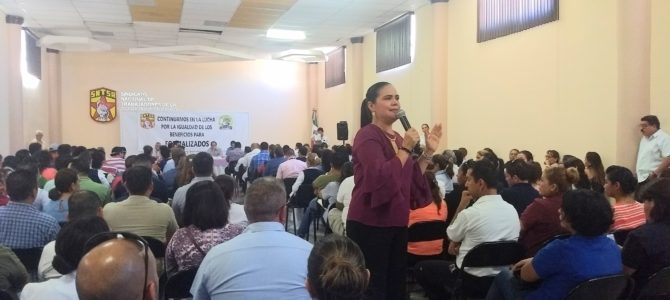 Junta informativa con Trabajadores Formalizados y Regularizados