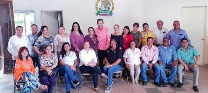 Reunión con líderes de Sindicatos Estatales