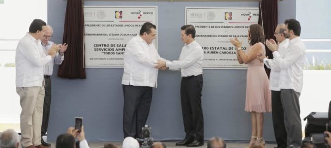 Inauguración Centro Estatal de Oncología «Dr. Rubén Cardoza Macías»