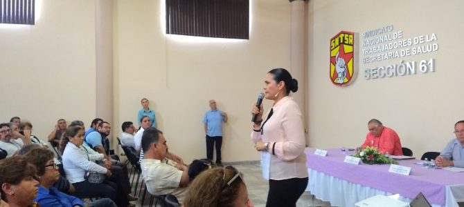 Reunión Informativa SNTSA Sección 61