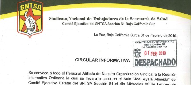 Circular Informativa