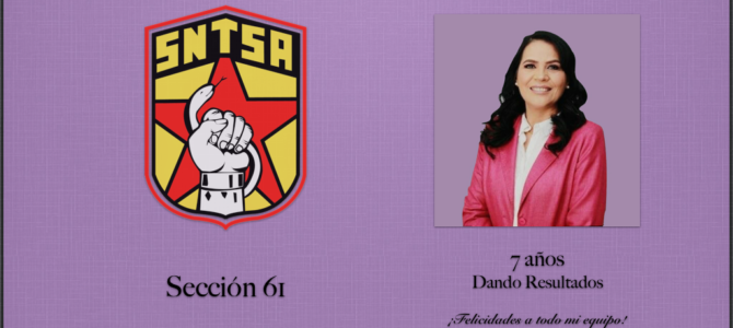 7 Años al frente de la dirigencia sindical