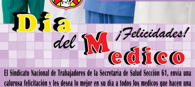 Feliz Día del Médico Feliz Día del Médico