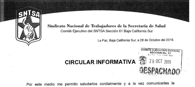 Convocatoria Programa de Promoción por Profesionalización del Personal de Enfermería, de Trabajo Social y de Terapia Física y Rehabilitación 2019 Convocatoria Programa de Promoción por Profesionalización del Personal de Enfermería, de Trabajo Social y de Terapia Física y Rehabilitación 2019