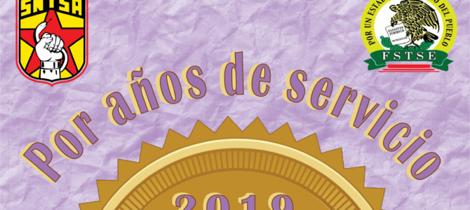 Felicidades por Años de Servicio