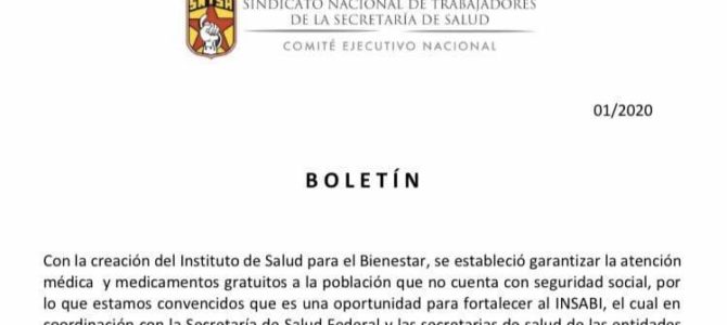 Boletin Oficial CEN del SNTSA