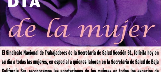 Feliz Día de la Mujer