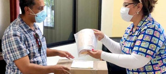 Apoyo con Material de Protección COVID – 19 Apoyo con Material de Protección COVID – 19