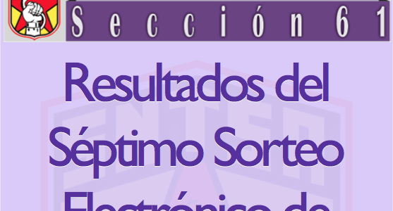 Resultados del Séptimo Sorteo Electrónico de Préstamos Personales ISSSTE Resultados del Séptimo Sorteo Electrónico de Préstamos Personales ISSSTE