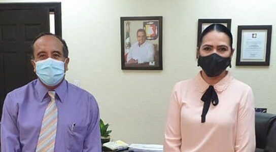 Reunión con Secretario de Salud de BCS Dr. Victor George Flores