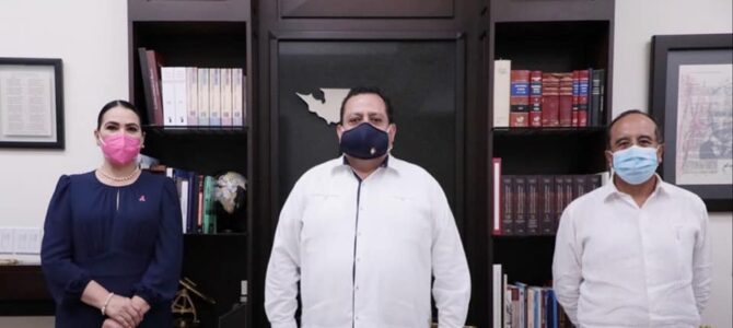 Audiencia con el Sr. Gobernador Carlos Mendoza Davis