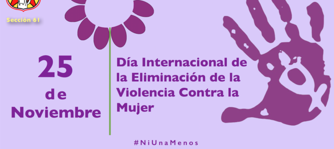 Día Internacional de la Eliminación de la Violencia contra la Mujer Día Internacional de la Eliminación de la Violencia contra la Mujer