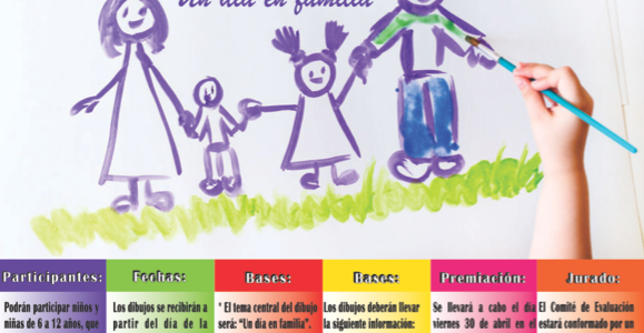 Concurso Virtual de Dibujo Infantil «Un día en familia»