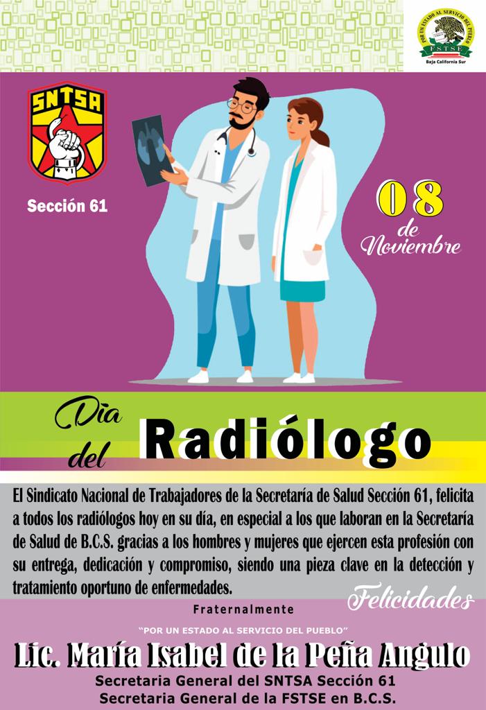 Feliz Día del Radiólogo 2021