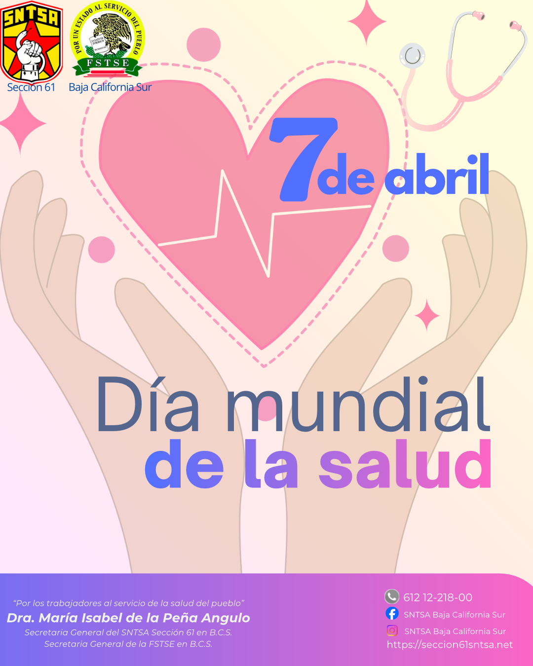 Día Mundial de la Salud: Compromiso con el bienestar de las y los trabajadores