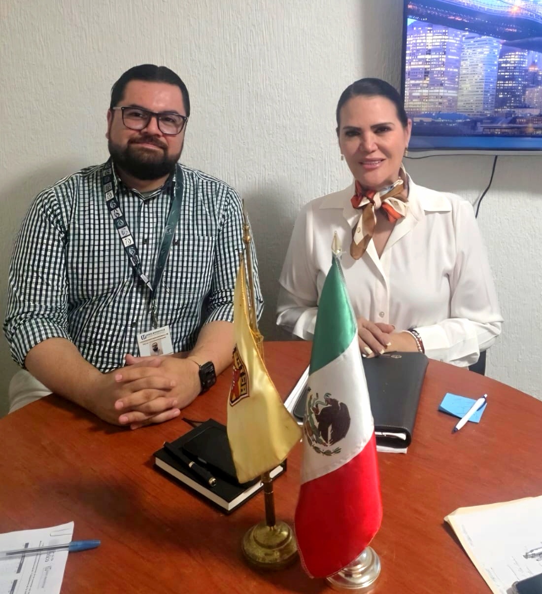 Reunión del Comité de Seguridad e Higiene SNTSA Sección 61 e IMSS Bienestar en B.C.S.