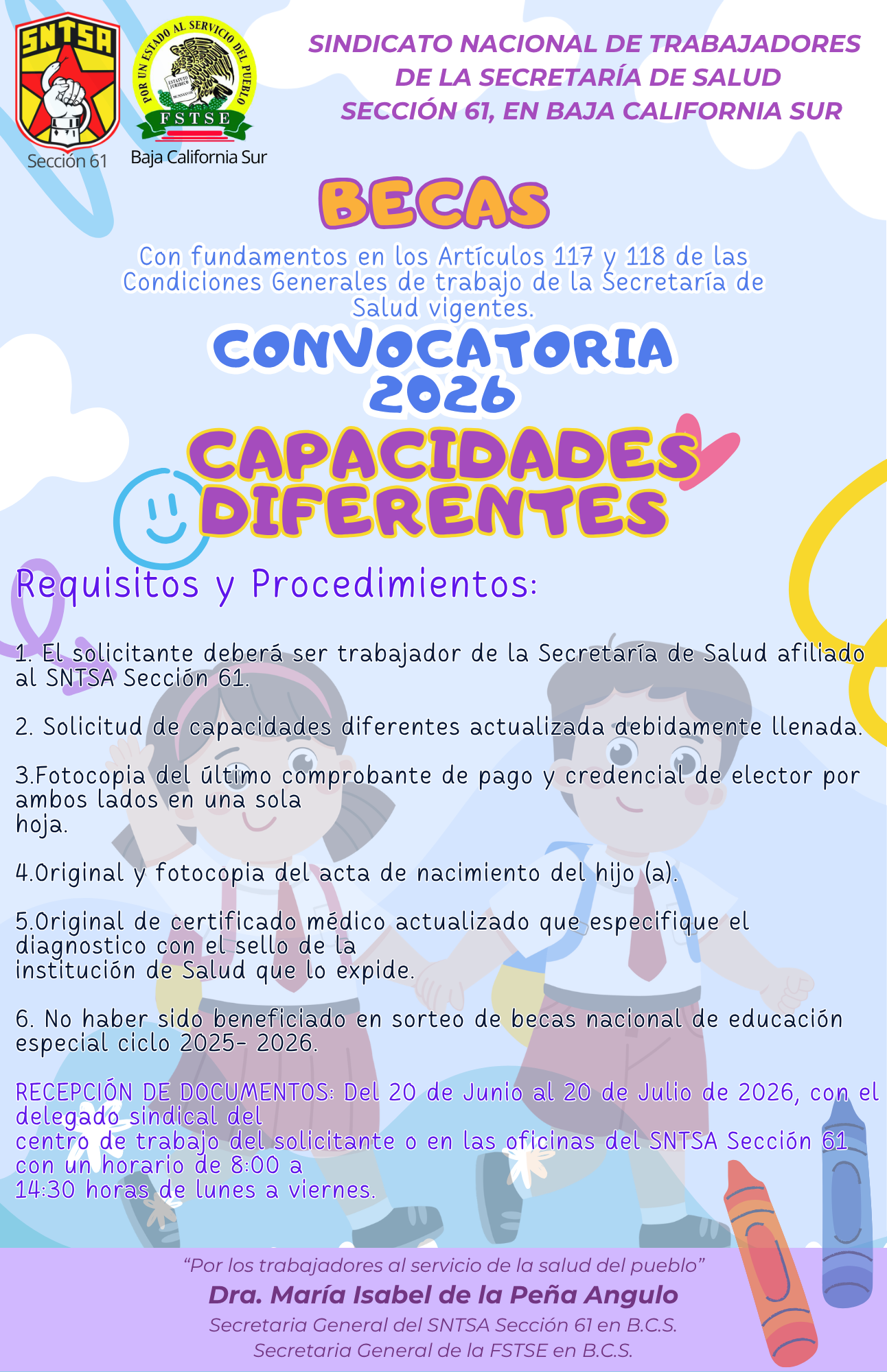 ¡Ya está abierta la Convocatoria de Becas ciclo 2026-2027! ¡Ya está abierta la Convocatoria de Becas ciclo 2026-2027!