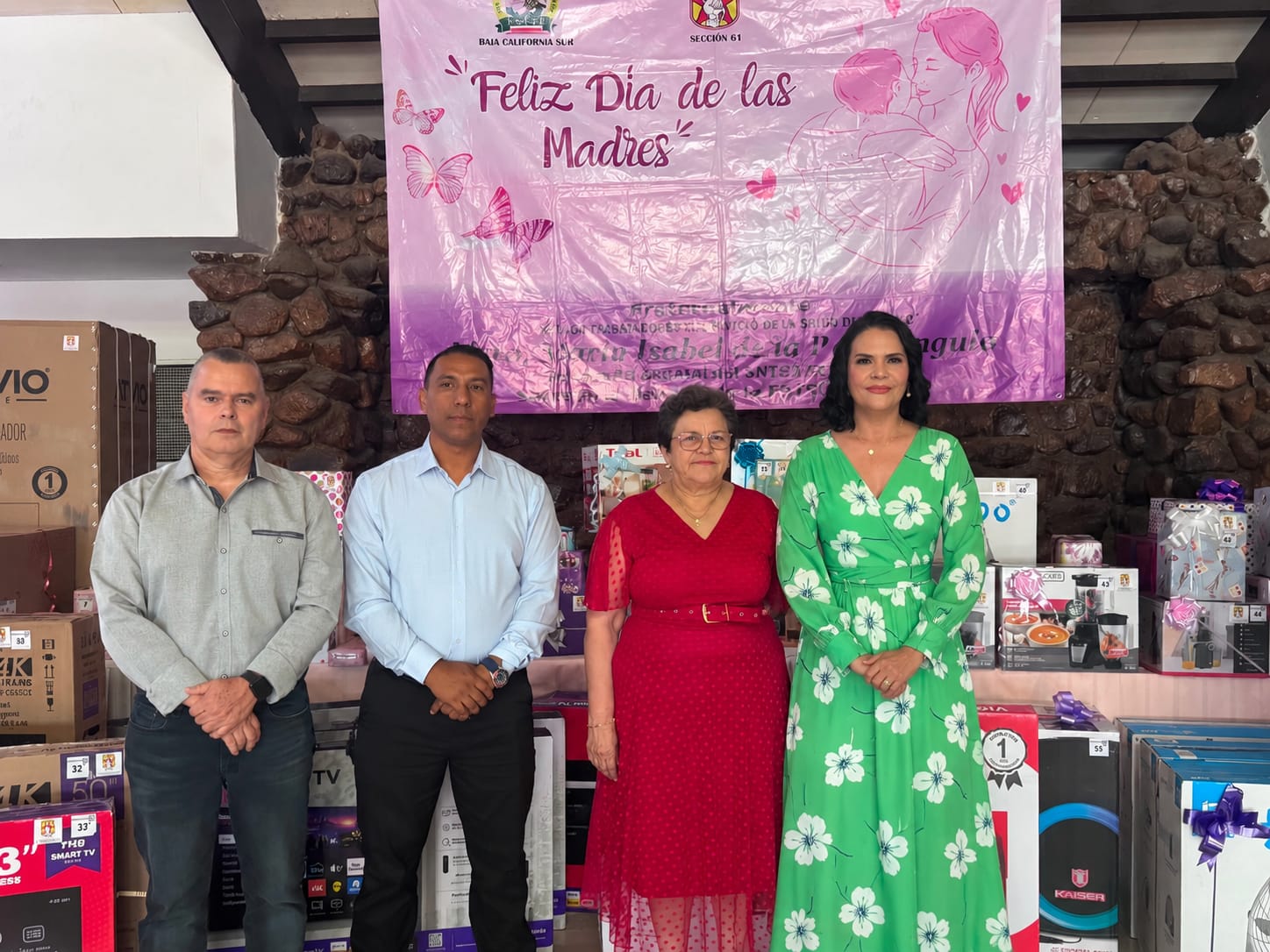 Celebran a las madres trabajadoras del SNTSA Sección 61 en un emotivo festejo estatal