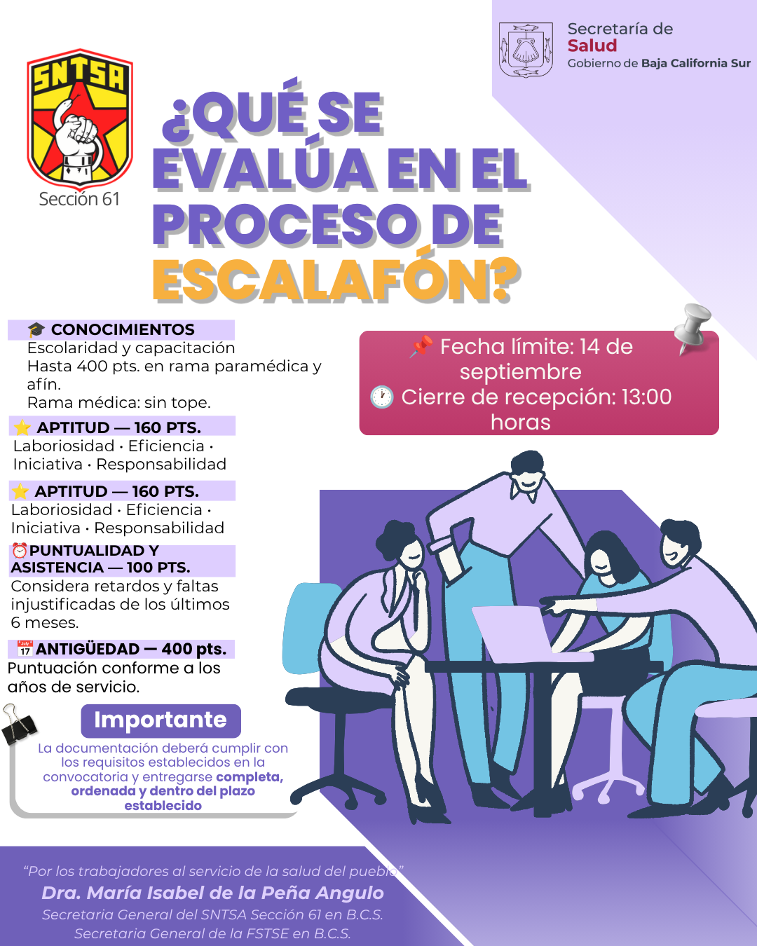 ¿Qué se evalúa en el Proceso Escalafonario?